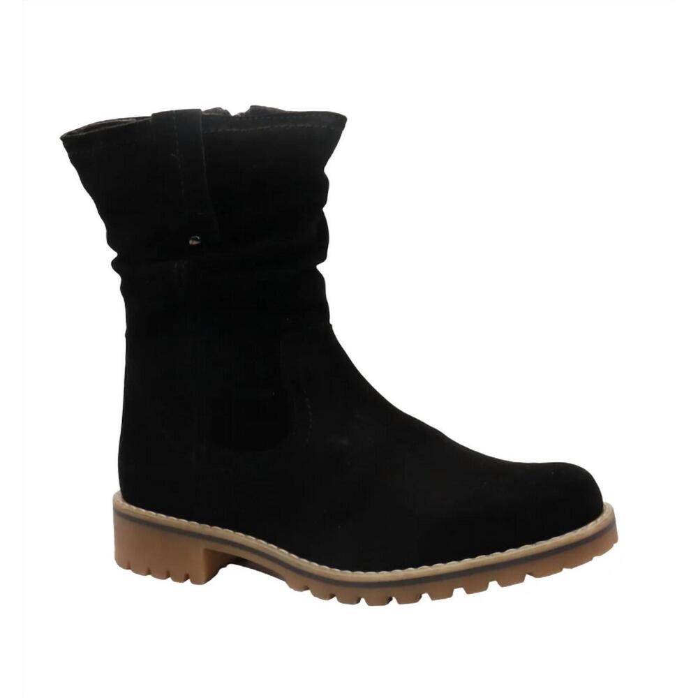 NEW ERIC MICHAEL women's texas ankle boot in black